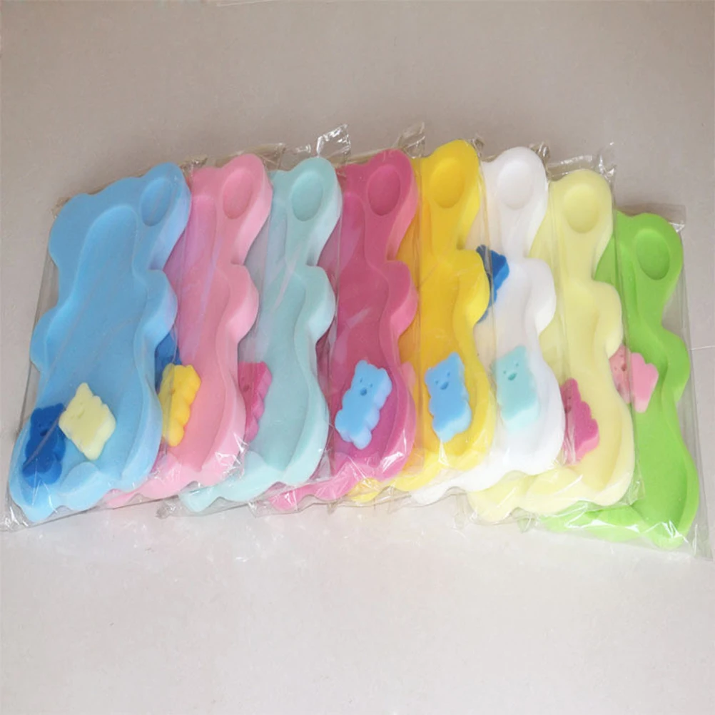 

Baby Bath Mat NonSlip Sponge Cushion Tub Seat Bathing Supplies Soft Nontoxic Lightweight QuickDrying Practical Daily Use