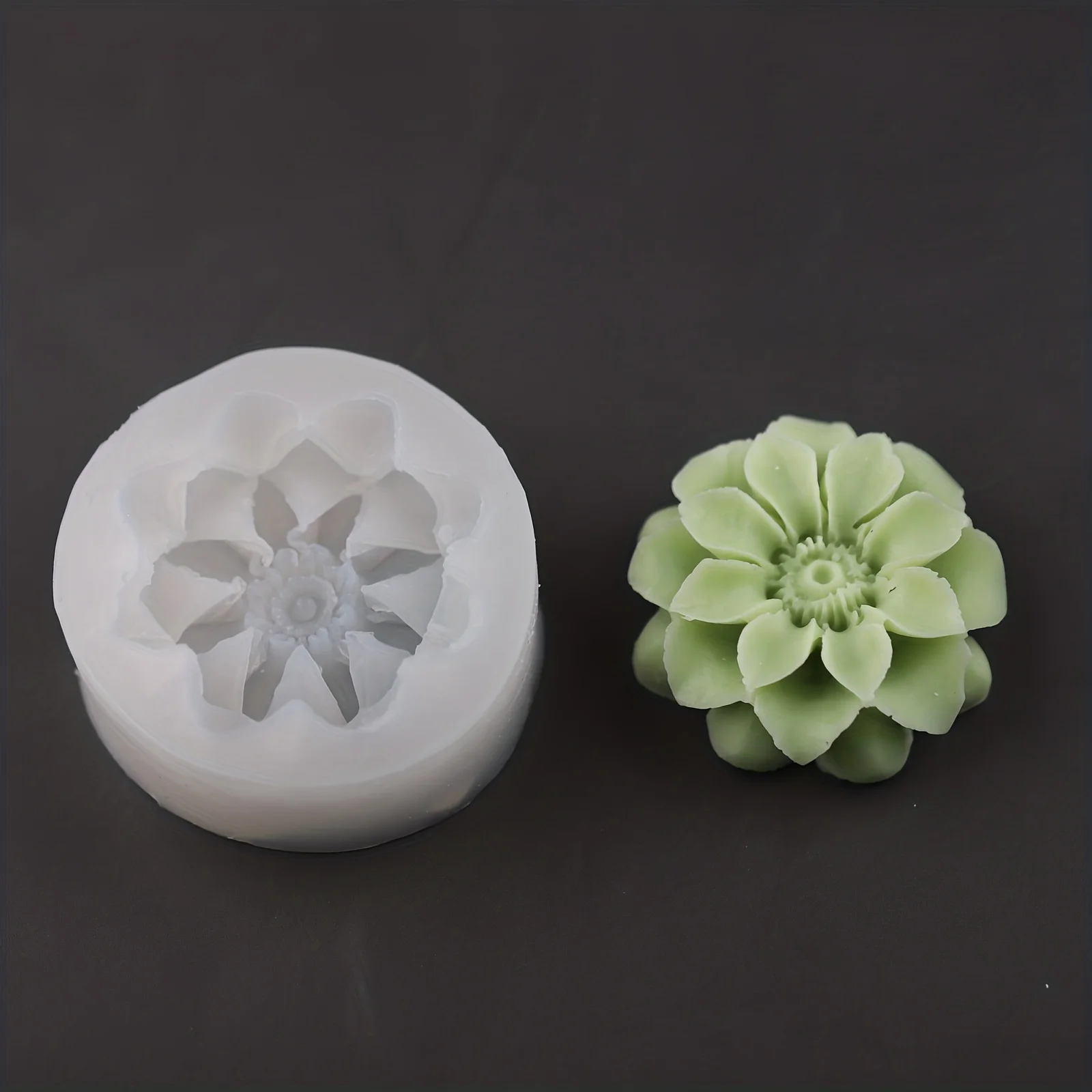 Flower Silicone Mold DIY Handmade Cake Baking Mold Home Decoration Soap, Candles, Gypsum Mold.