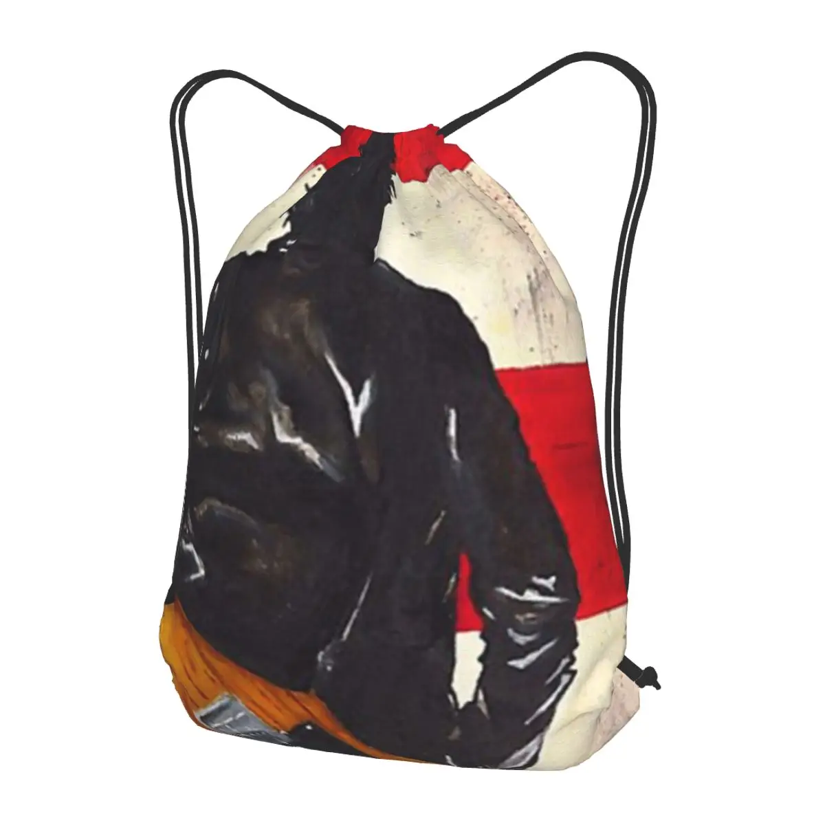 Bruce Springsteen Backpacks Portable Drawstring Bags Shoes Bag Book Bags for Man Woman School