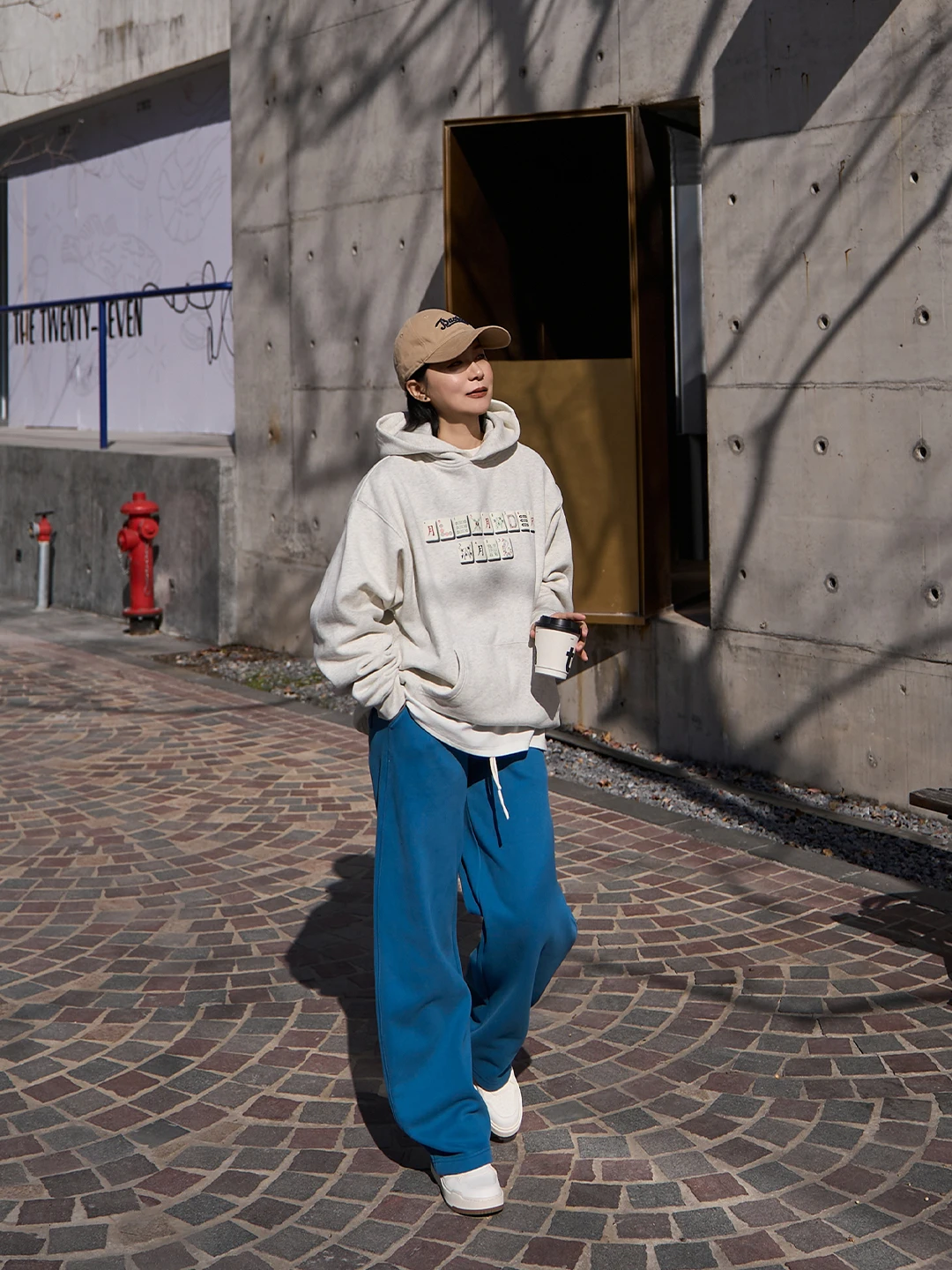 

TOFOD Fce Lined Casual Trousers Dstring Bend Knife Pants All Match Elastic Waist Sports Pants Winter Warm Straight Leg ...