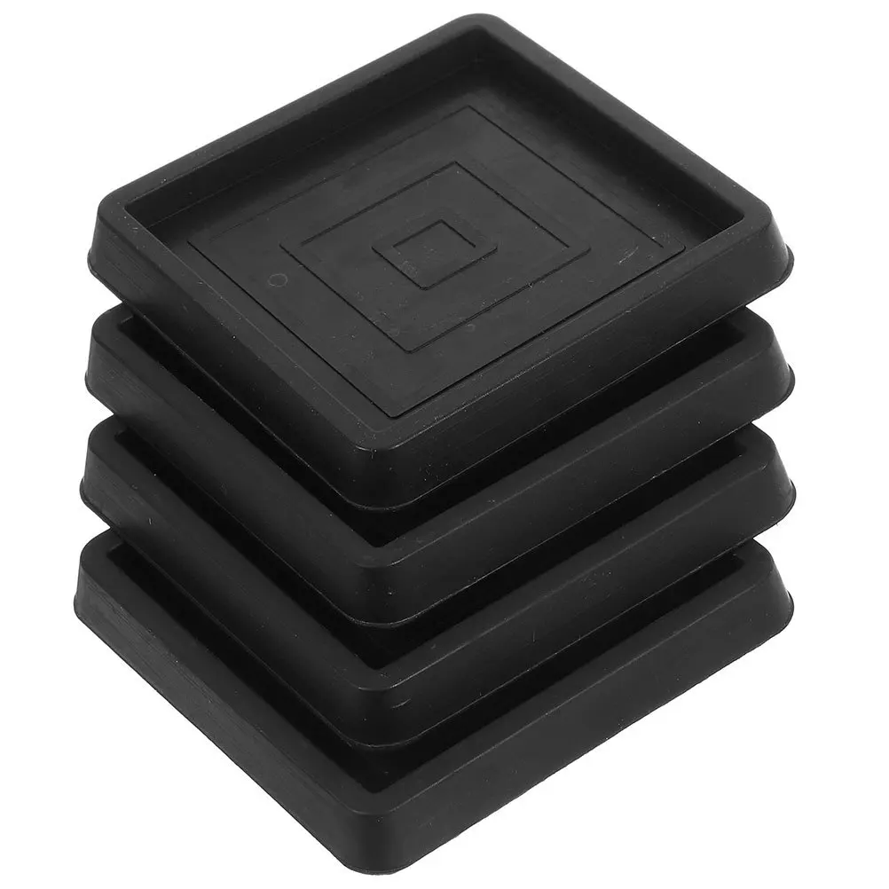 

4Pcs Non-Slip Furniture Feet Pads Rubber Chair Leg Protectors Durable Wear-Resistant Furniture Coasters for Hardwood Floor