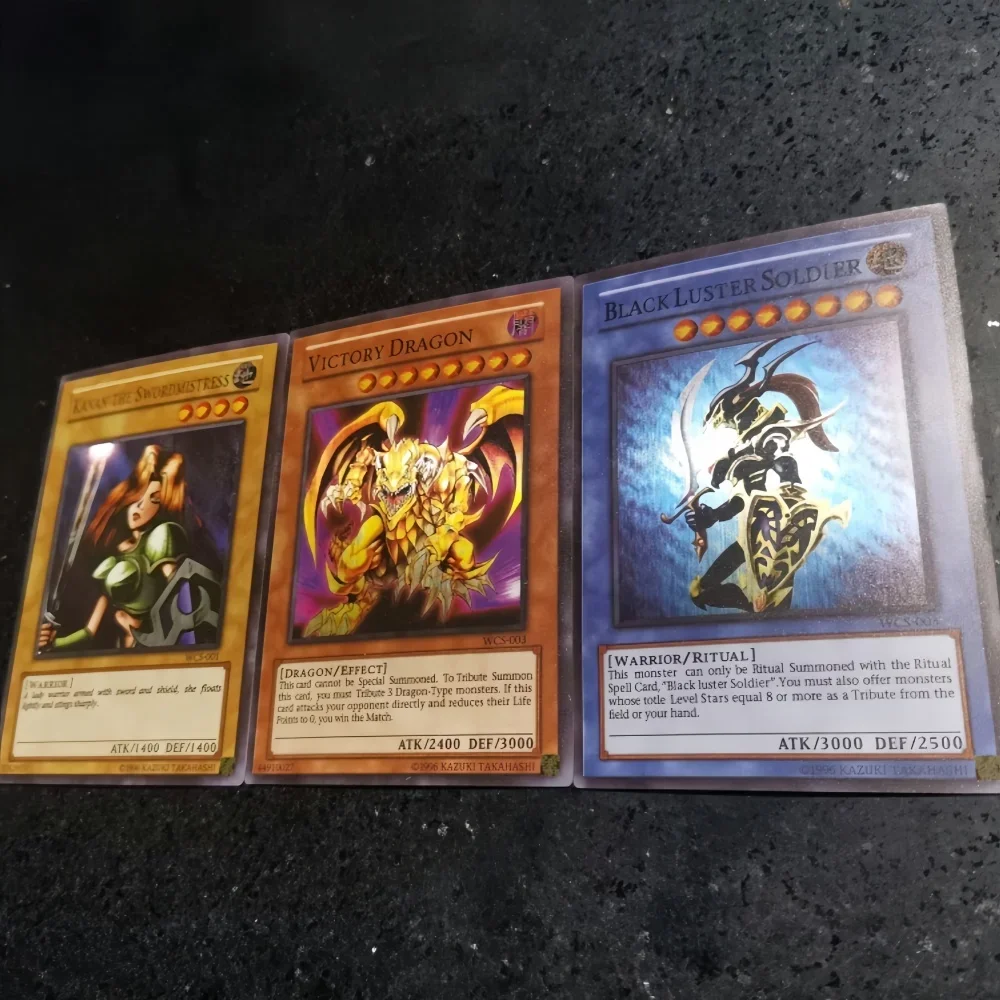 DIY Yu-Gi-Oh! The First WCS World Congress Flashcard 2023 Reward Card Anime Peripheral Game Collection Card Holiday Gift