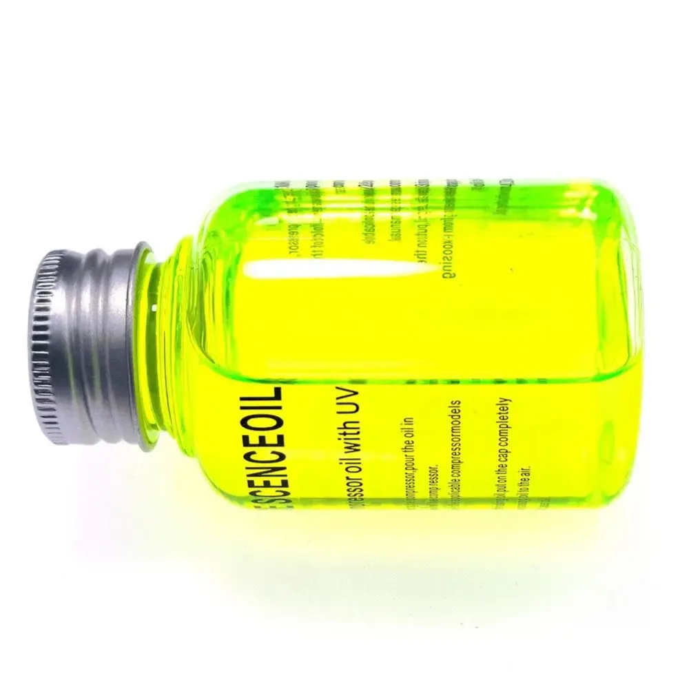 60 مللي مكيف هواء للسيارة تسرب الفلورسنت تكييف هواء السيارة إصلاح النفط ضوء خط أنابيب كشف أداة التتبع