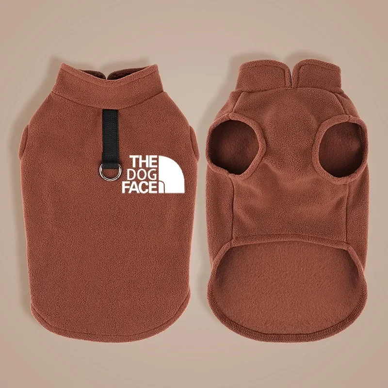Best-selling pet clothes, autumn and winter dog clothes, new pet fleece clothing, stretchable warm vest