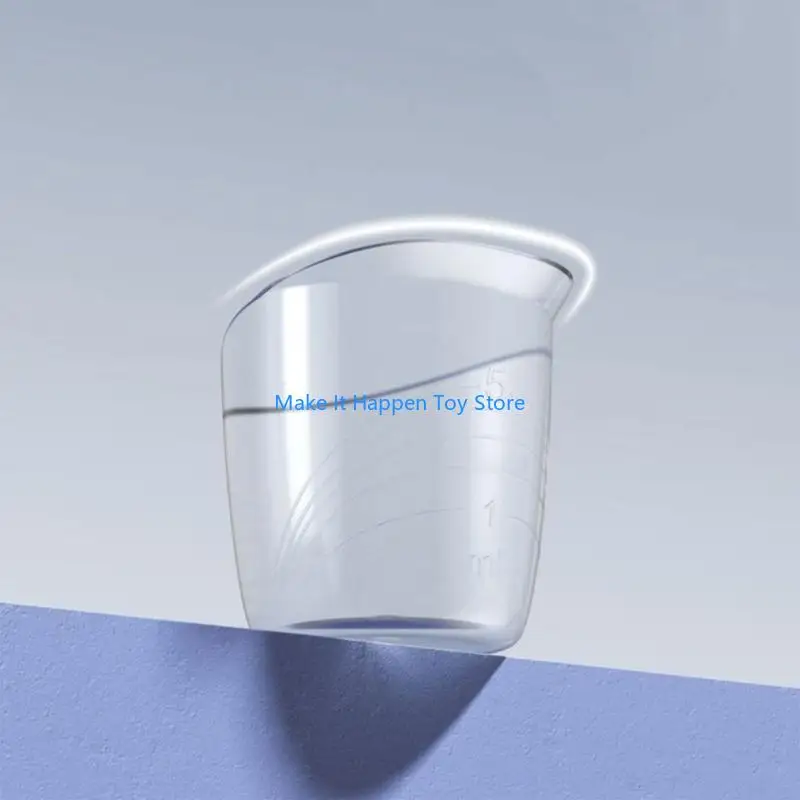 28EC 4 pezzi/set tazza per l'alimentazione del bambino, piccola tazza dosatrice, manometri antisoffocamento per bottiglia