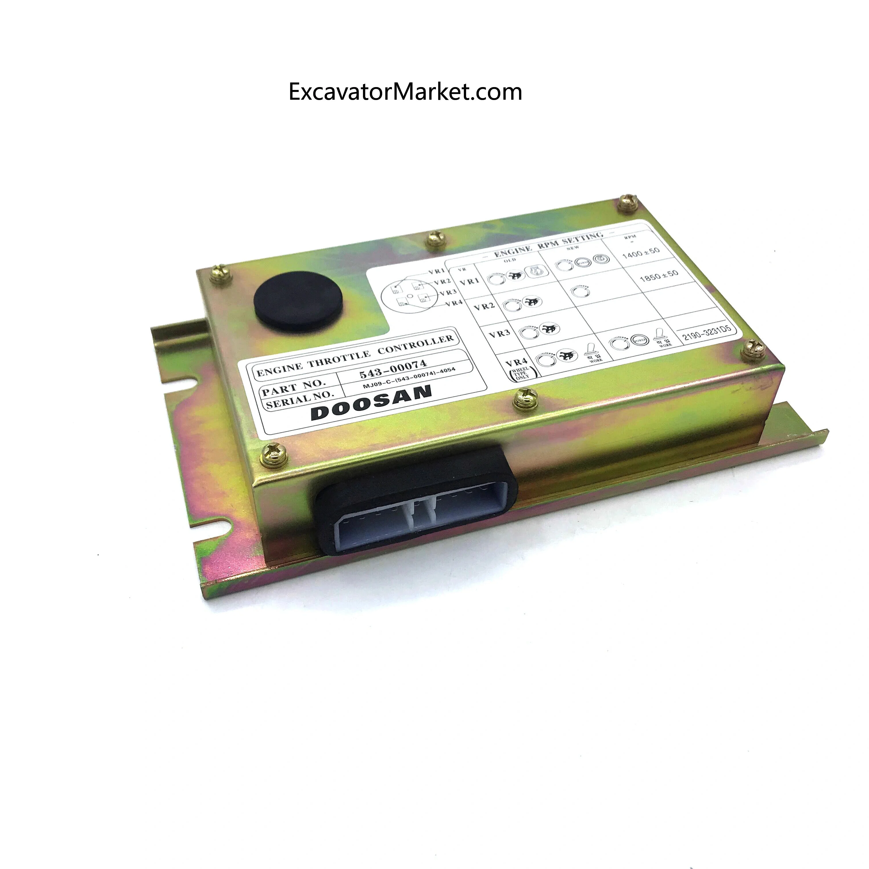 For DH200 Excavator Throttle Controller 300611-00138 54300074 300611-00123 Controller For DH225-7 Excavator Accessories