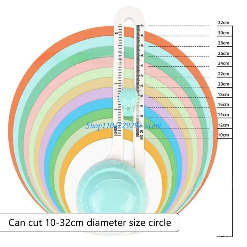 Y2GD Circular Paper Trimmer With  360 Degree Rotation Paper Cutter For Crafting Greeting Cards And Photos Easy To Use