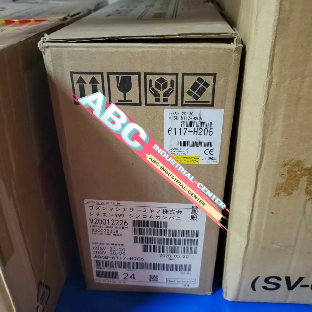 A06B-6117-H205 新品箱入り A06B-6096-H106 サーボアンプ