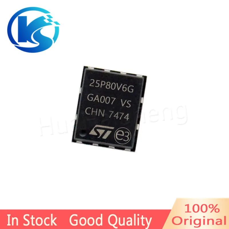 M25P80-VMP6TG 25P80V6G VDFPN-8 FLASH Chip NOR Flash 8 Mbit 75MHz