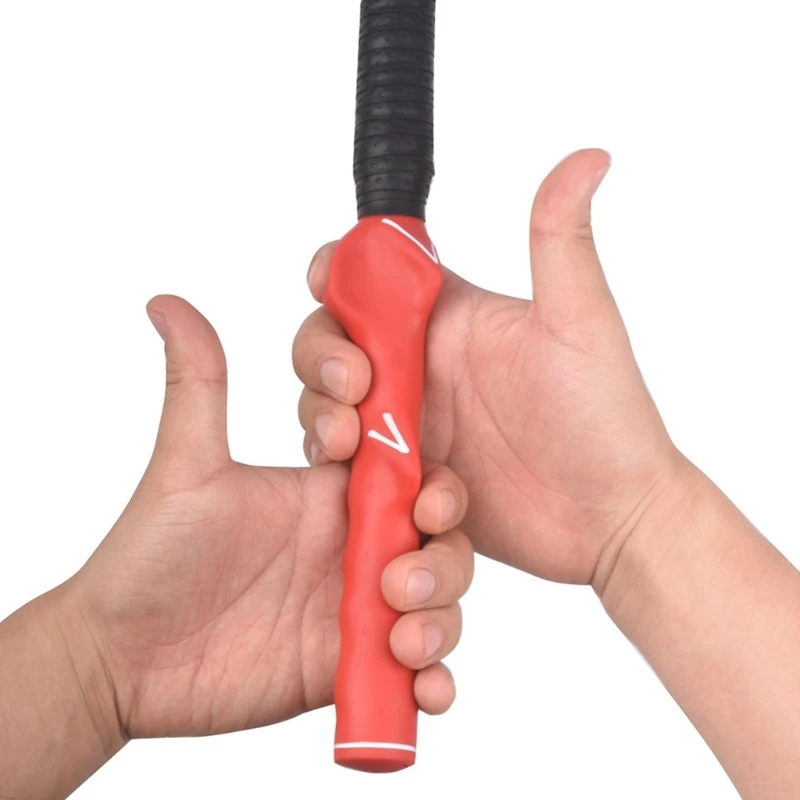 77HC Latihan Tangan Kanan Pemula Asisten Golf Pelatih Pegangan Golf Alat Bantu Pelatihan Pelatih Ayunan Alat Bantu Pelatihan