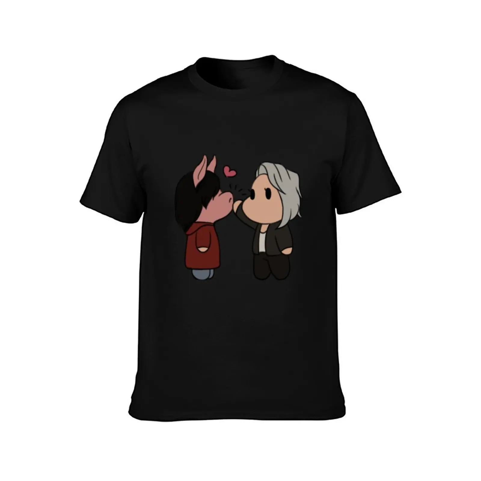 Boop The Snoot T-Shirt, Cool Short Sleeve T Shirt, Loose Casual Summer Unisex Top