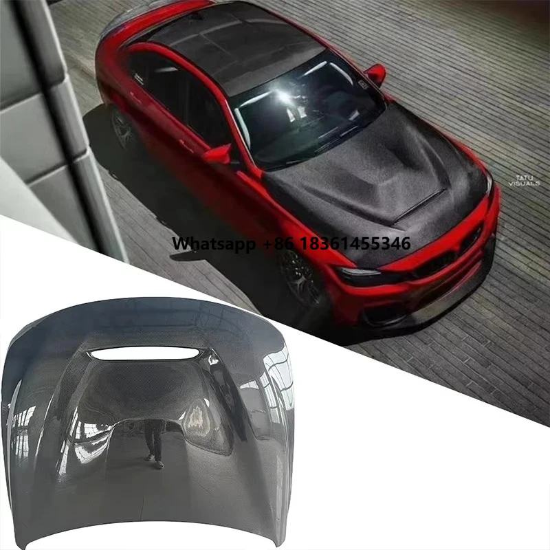 

For F30 F35 GTS Style High Quality Carbon Fiber Engine Hood Engine Bonnet 3 Series F30 F35