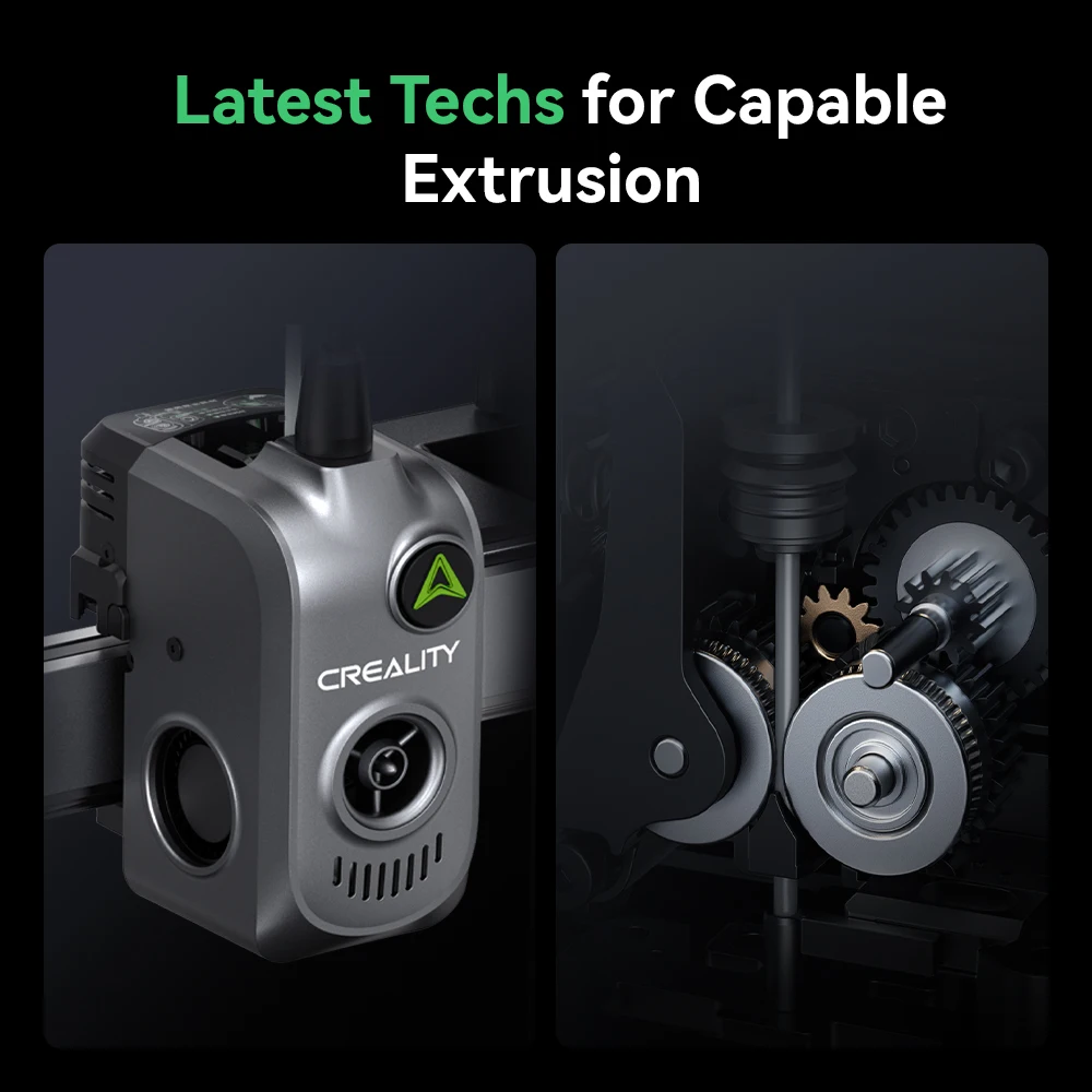 طابعة Creality Hi Combo ثلاثية الأبعاد Core XZ Motion 500mm/S Speed 4X CFS طباعة متعددة الألوان التسوية التلقائية 260*260*300mm