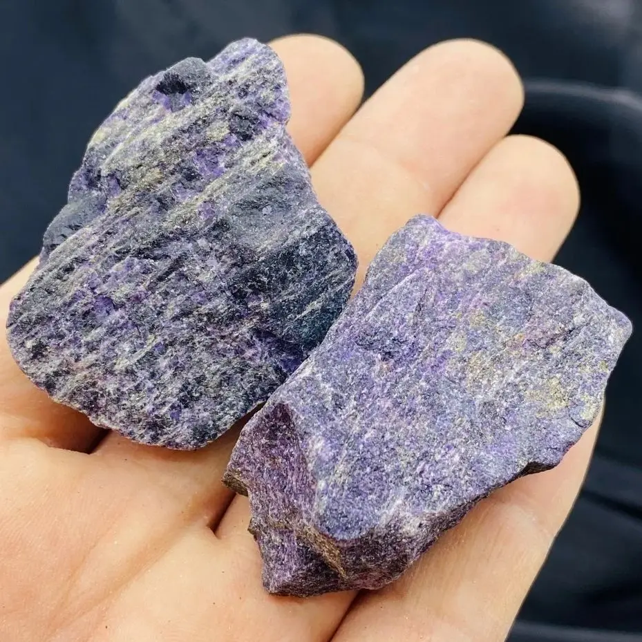 Rare Natural Purple Dragon Crystal Raw Gemstone Healing Mine