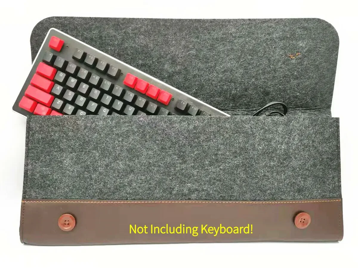 MECHKYP Keyboard Case Travel Bag Bluetooth Keyboard Storage for Mechanical Gaming Keyboards 60%/87 TKL/104/108