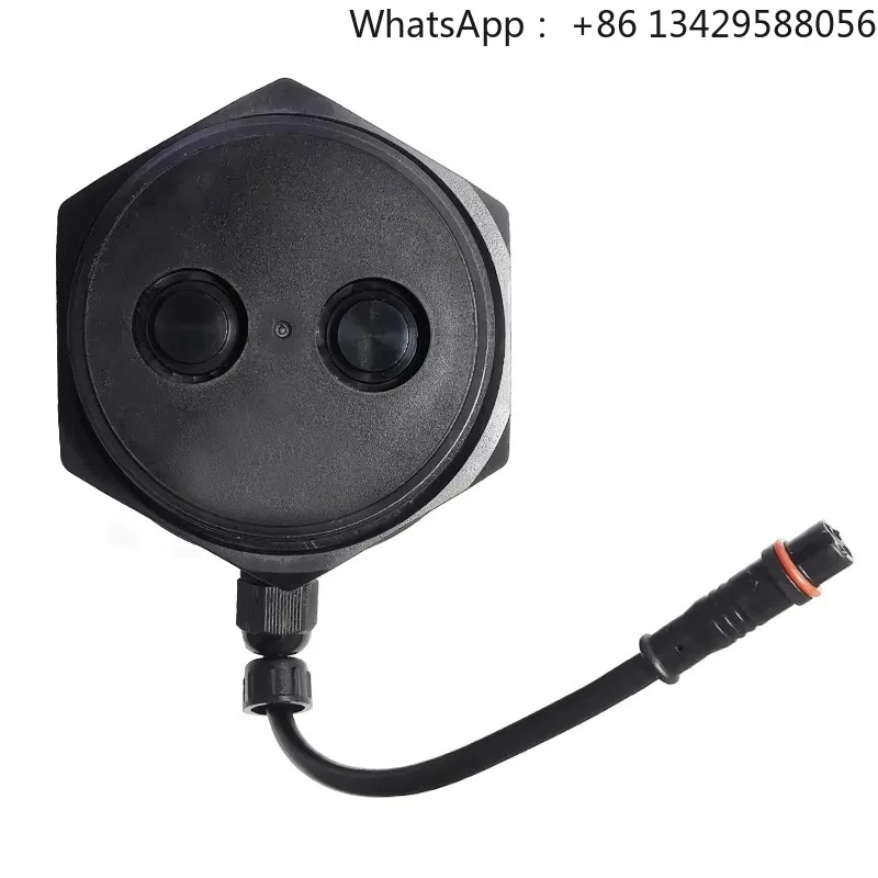 Smart Ultrasonic Level Gauge Wireless Tank Level Monitor 4G WiFi Cloud Alert Liquid Depth Detector For Water Oil Storage Tank