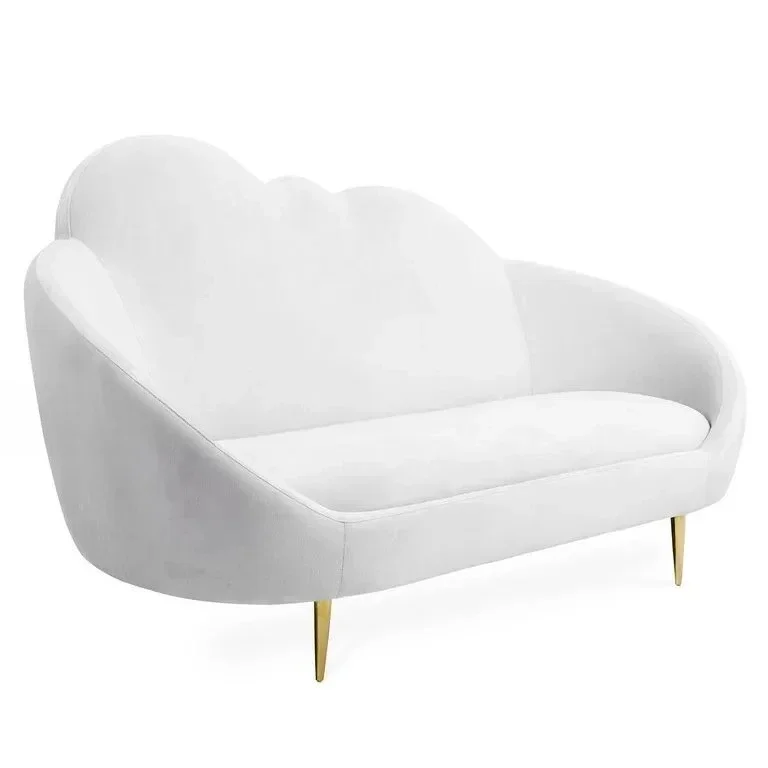 

Y Fabric Sofa Fashion Personality Small Apartment Living Room Combination Creative Arc Nordic Style Furniture