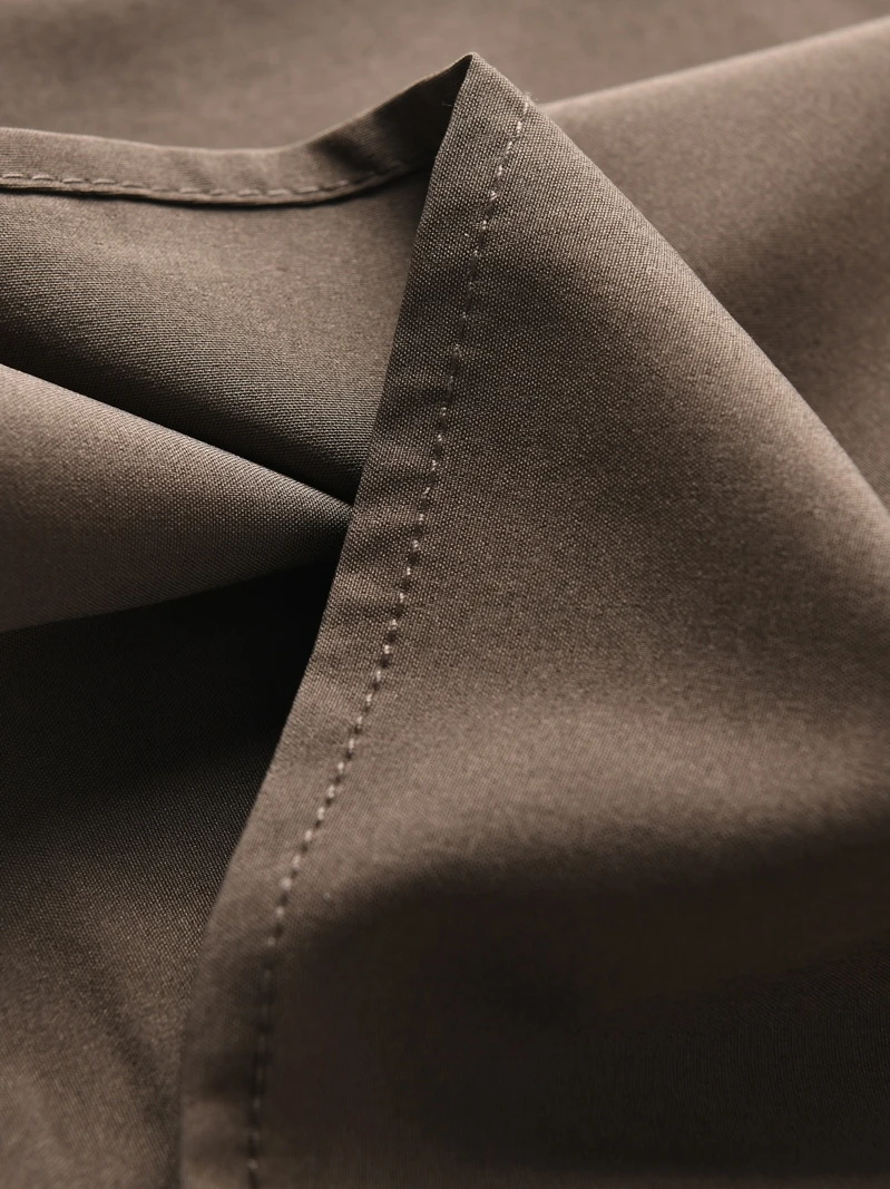 Faionable col cubain coupe ample ort Sve irt hommes été Qui sec mince Sle décontracté irt fibre de Polyester 00%