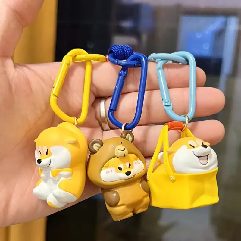 

Новинка 2025 года, серия Dodowo Shiba Inu Puppy Crossing, слепая коробка, кавайная фигурка собаки, игрушка, украшение для рабочего стола, загадочная коробка, подарок для детей