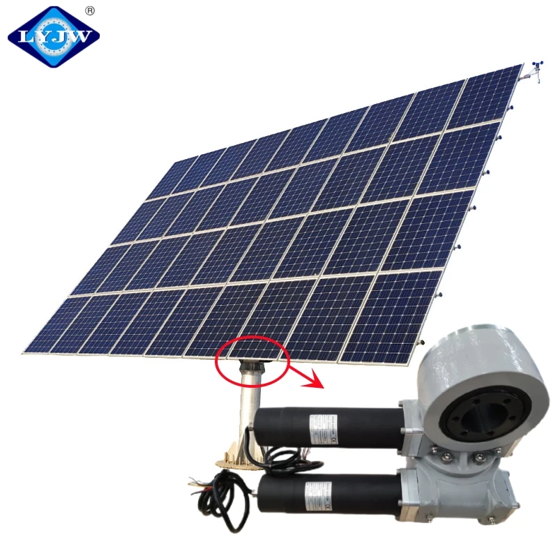 China Hot Sales SE3 Dual Axis Slewing Drive Gearbox SDE3 SDD3 for Solar Tracker and Satellite Receiver