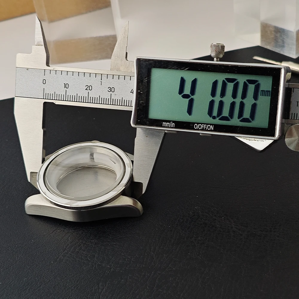 Cassa da 41 mm/30,5/31 mm quadrante verde luminoso adatto per accessori movimento 8215/8285 cinturino orologio da 22 mm parti di orologi orologi per uomo