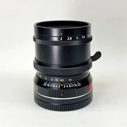 Light Lens Lab 50mm F2 SPII Fully Compatible For Leica All M-Mount M M6 M240 M9 Black Brass &Black Paint with Brassing& Chrome