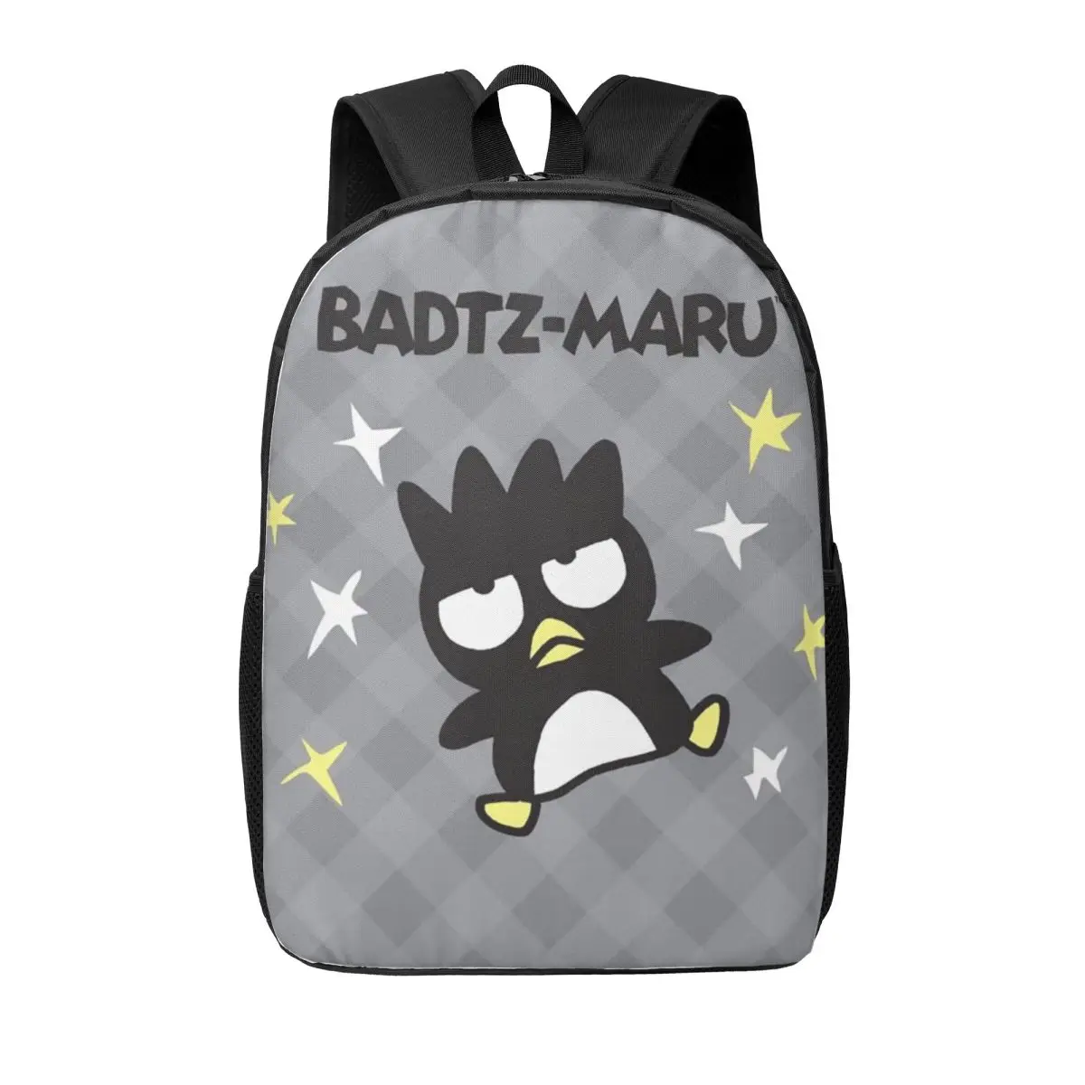 

Custom Animes Bad Badtz Maru Star Cartoon Laptop Backpack Women Men Fashion Bookbag for College School Students Bag