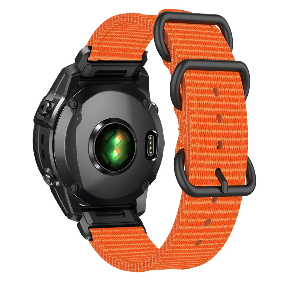 22 26 มม.สายนาฬิกาสปอร์ตสําหรับ Garmin Fenix E 8 47 51 มม.Epix Pro/Enduro 2 3 7X 7 6X 6 5 5X Plus instinct QuickFit สร้อยข้อมือไนลอน