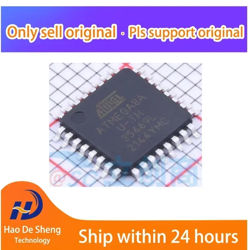 10Pcs/Lot ATMEGA8A …