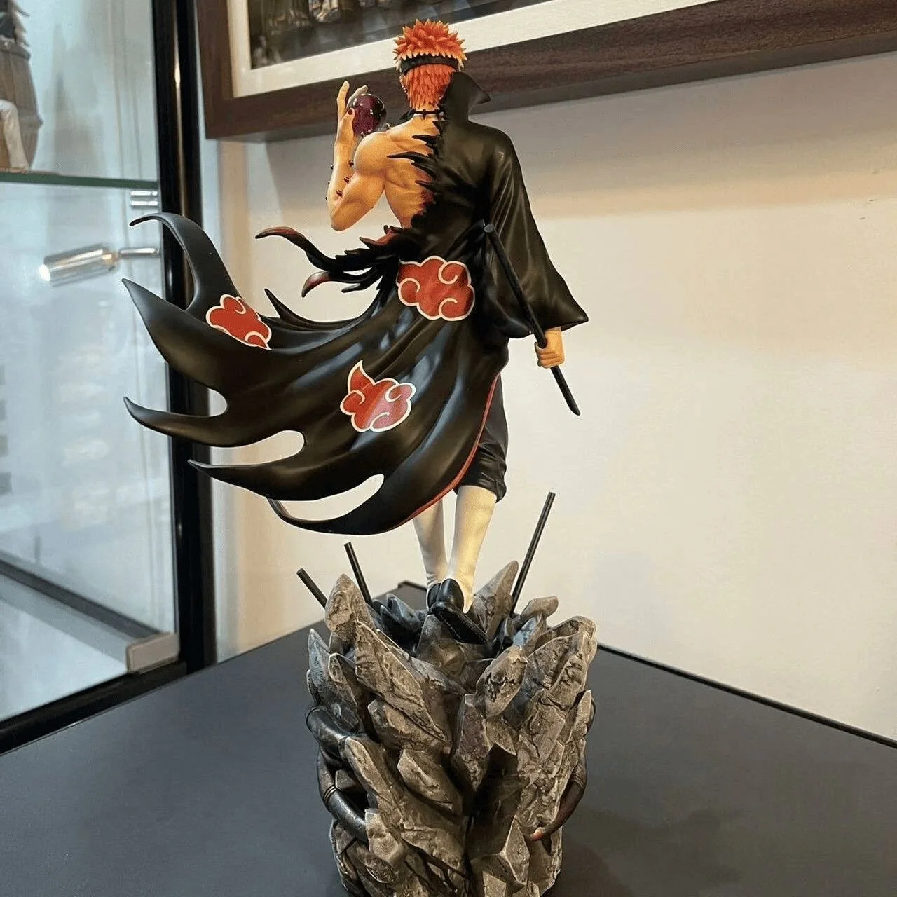 Figurki anime Naruto, klasyczny model Pain, 23 cm / 9 cali, statuetka z PVC, kolekcja, dekoracja, ozdoba na biurko, zabawki na urodziny, prezenty