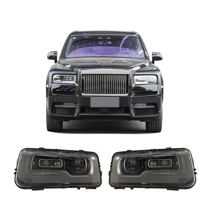 Original forRolls-Royce Cullinan High Quality LED Headlights 2018-2024 Front Car Lights Part Numbers 63119853209 & 63119853210