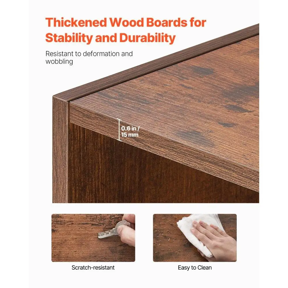 طاولة أريكة كونسول ضيقة ، طاولة أريكة ، 3 طبقات للمدخل وغرفة المعيشة #2