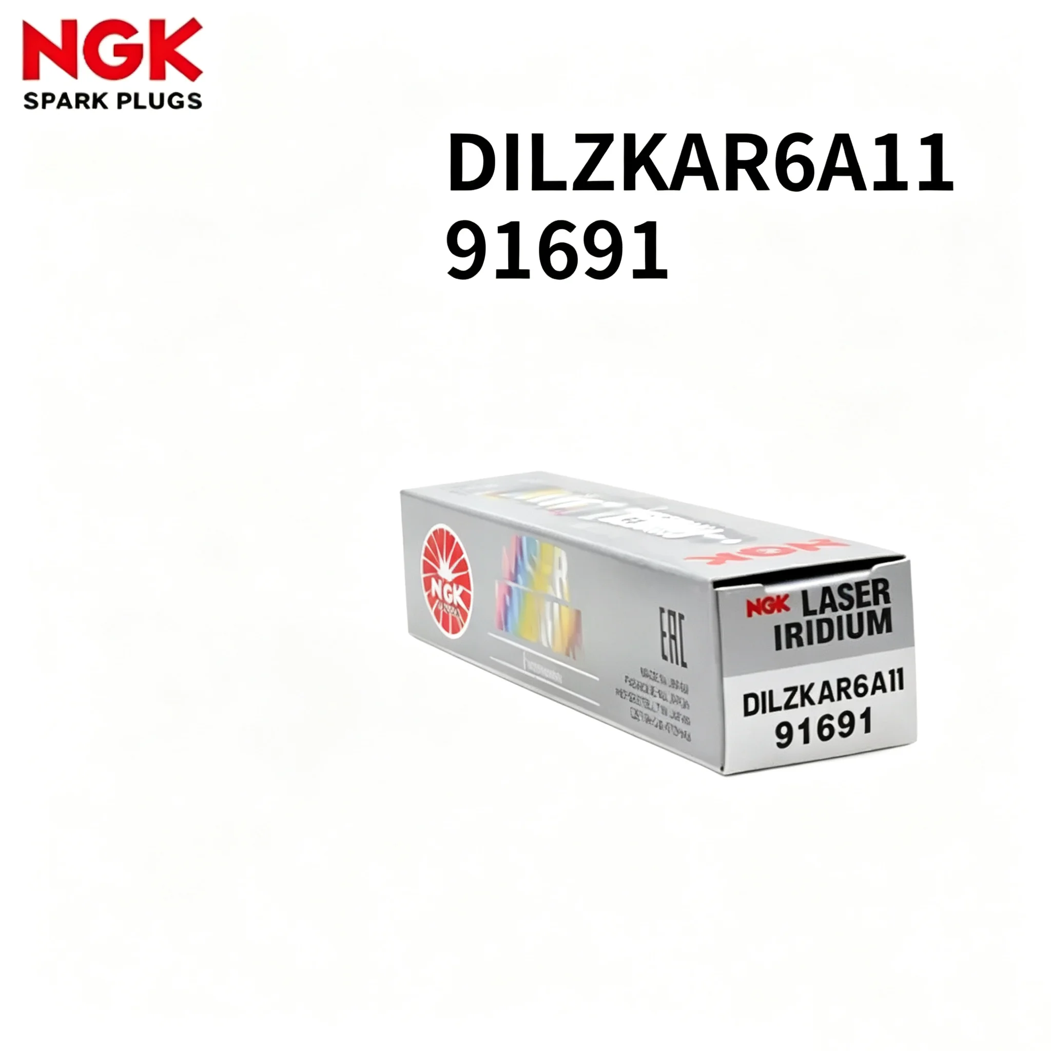 NGK 91691 DILZKAR6A11 Spark Plug 4PCS Used For Infiniti ESQ Nissan Qashqai X-Trail Tiida Sylphy Lannia Teana 1.6L Spark Plug
