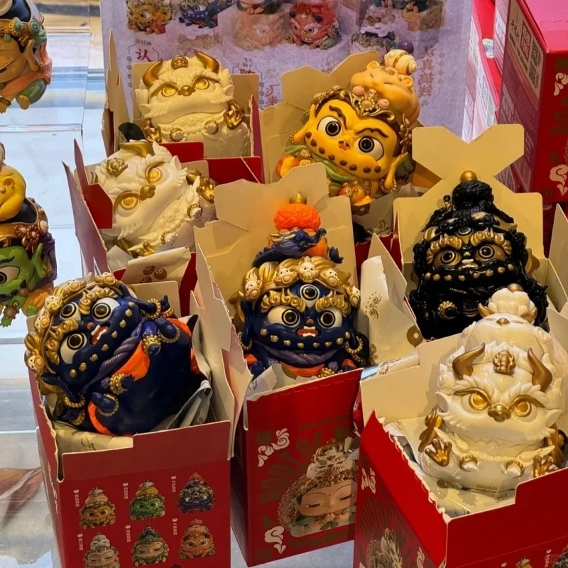 

Fu Tie Tie Root Of Wisdom Series слепая коробка Просвещение Гималайские китайские бессмертные молитва Таинственная коробка Настольный декор Игрушки Подарки