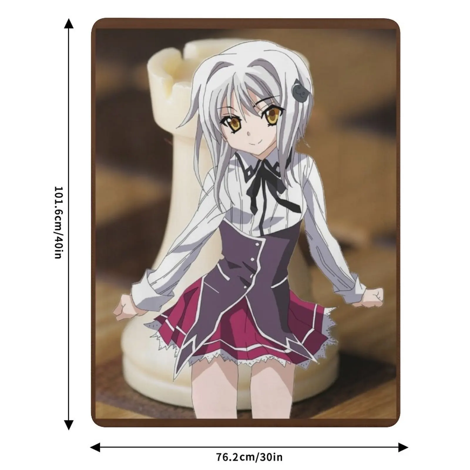 Koneko - High School DxD Throw Blanket Soft Plush Blanket as Housewarming Gift