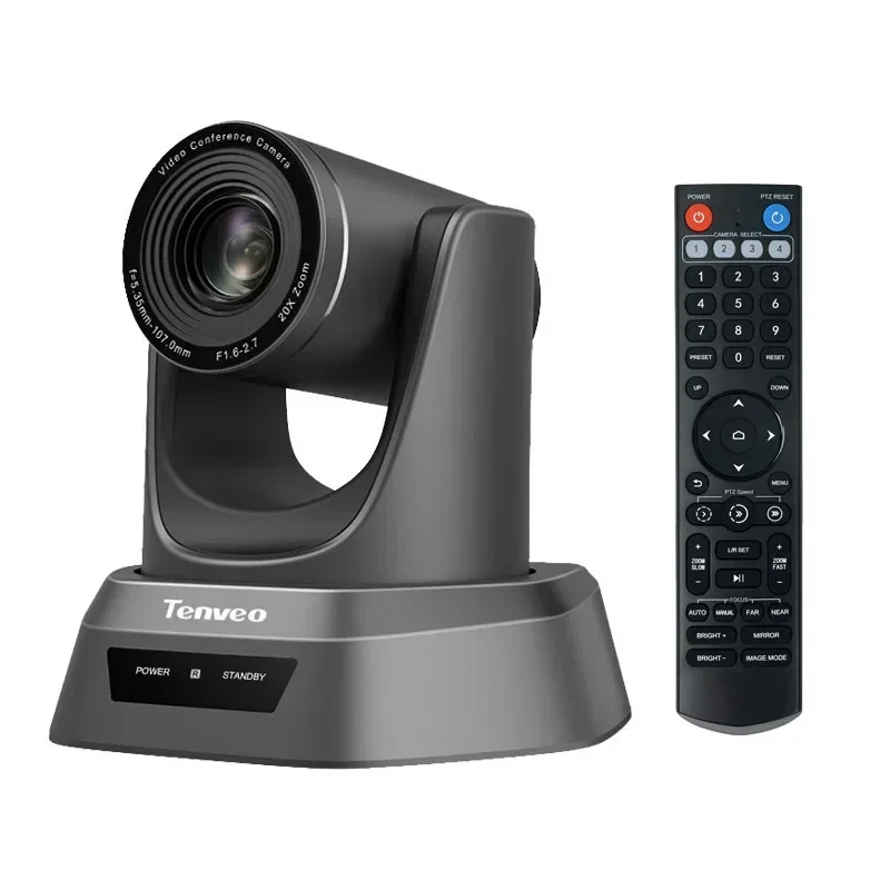 

2026 Premium Tenveo NV20A NDI 20x Zoom Camera conference video camera for Multiple Scenarios PTZ Conferencing Camera
