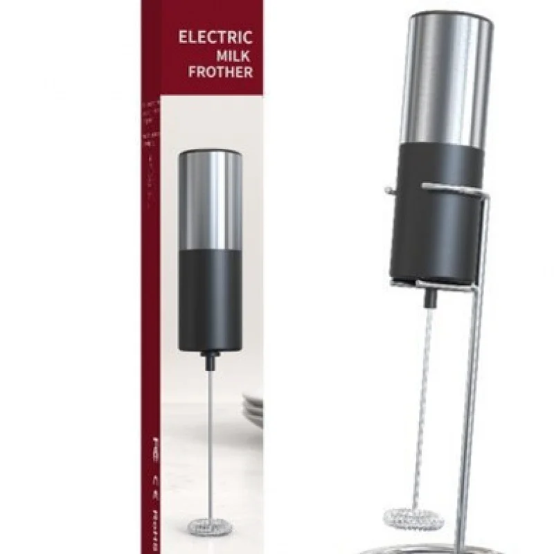 Electric Milk Frother Handheld USB Rechargeable 3 Speeds Mini Whisk Egg Beater Coffee Espresso Tools