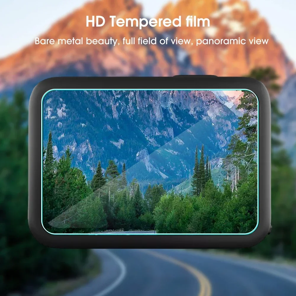 Für go pro hero 9/Sport kamera Zubehör gehärtete Glas Displays chutz folie klare kratz feste Schutz folien