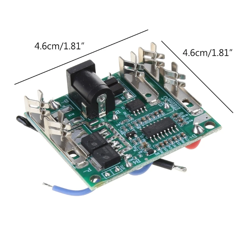 Модуль 5 серийный 20A 18V 21V литий-ионный аккумулятор для электрических инструментов, зарядная плата, защитный разъем, блок