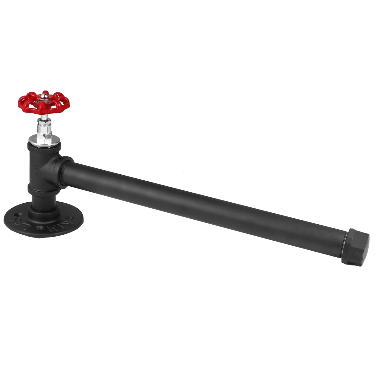 

1pc Wall Mounted Toilet Paper Holder Black Wrought Iron Tissue Organizer Rustproof For Bathroom Kitchen Home Hotel Use