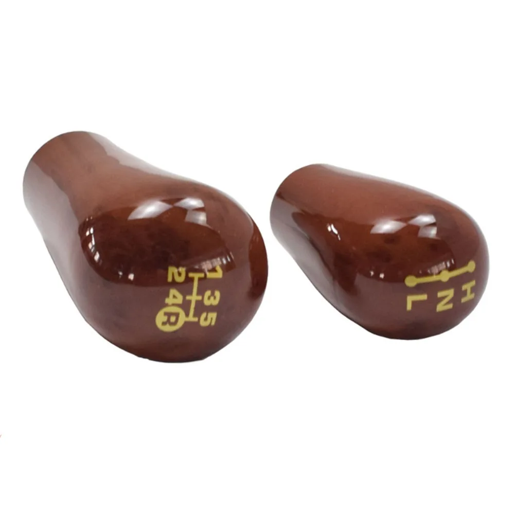 Full Wooden Gear Shift Knob Compatible with For Toyota For Land Cruiser & For Prado (LC76 LC80 LC100) Stylish Upgrade