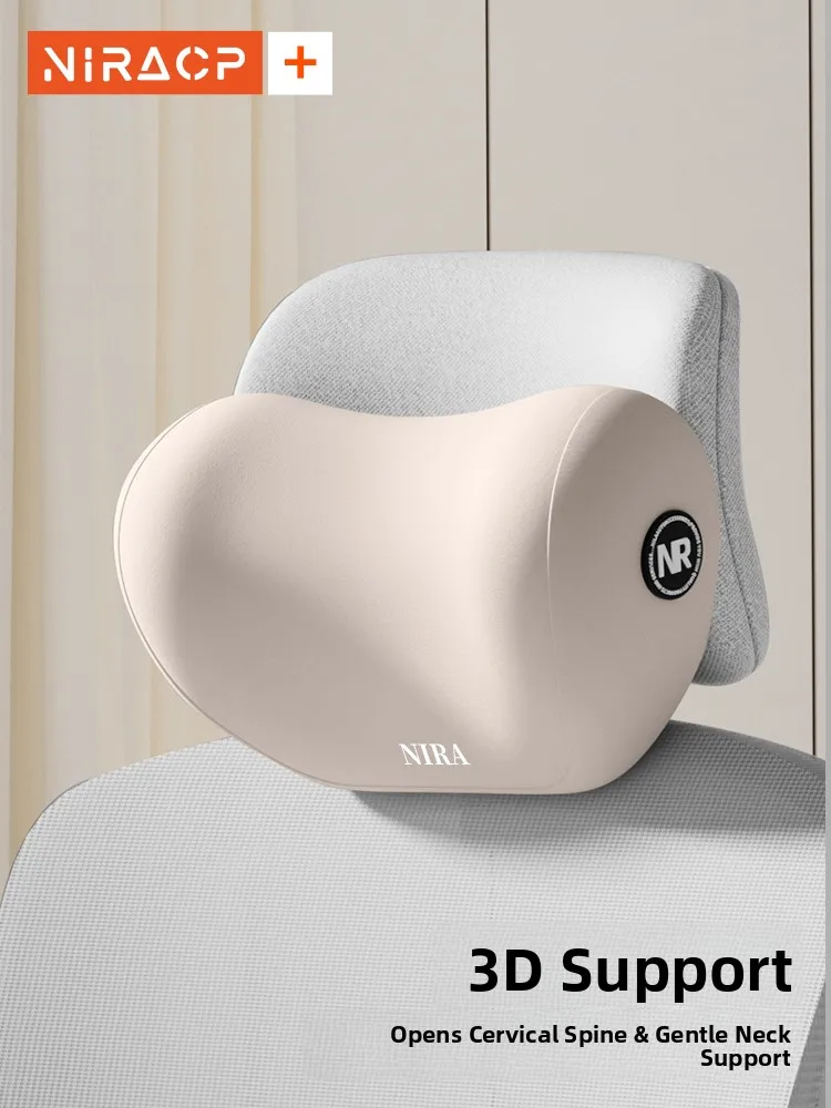 Modern Simple Office Neck Support Pillow Memory Foam Ergonomic Chair Pillow Backrest Cushion for Extended Sitting Nap