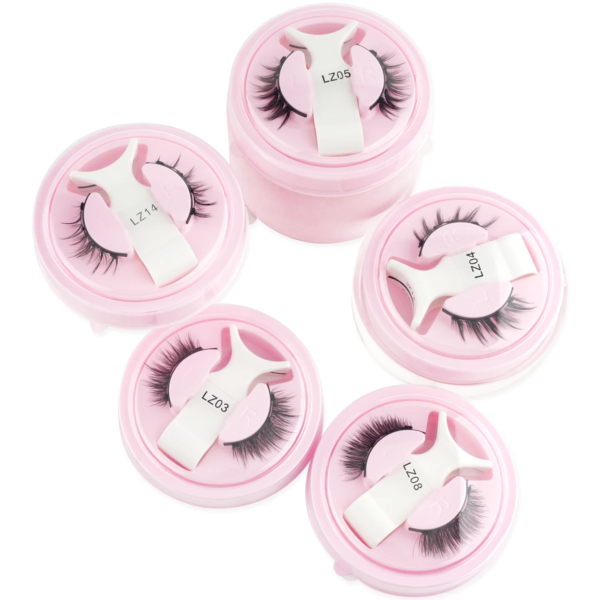 Hurtownia 5/1 Para Magnetycznych Rzęs z Zestawem Pęset, Wielokrotnego Użytku Magnetyczne Przedłużanie Rzęs, Naturalny Efekt Podkręcenia, Sztuczne Rzęsy do Makijażu