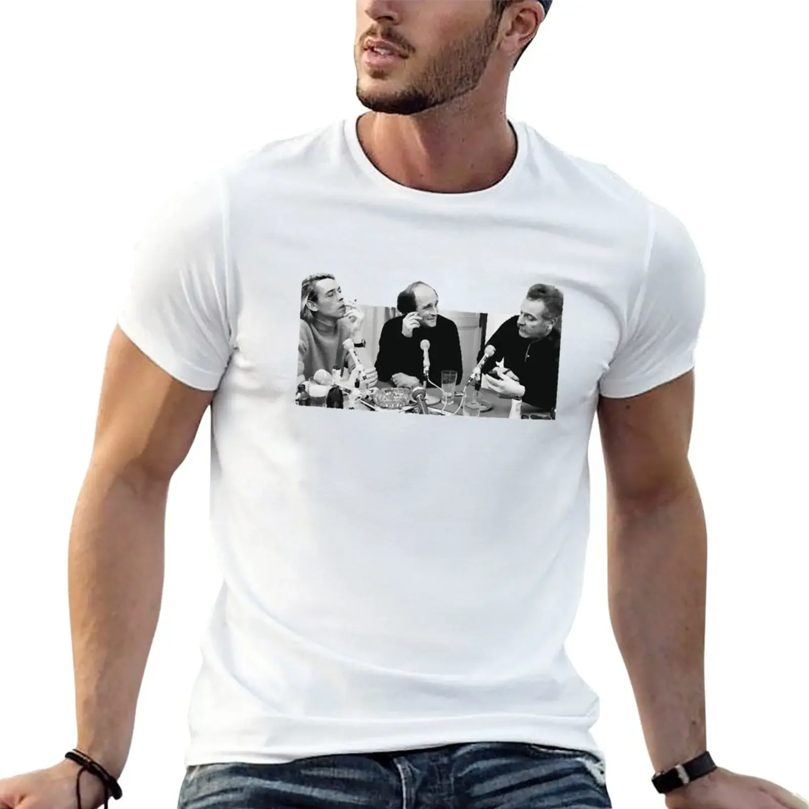 

New I Made Myself Very Small Georges Brassens Brel Brassens Rave Acid T-Shirt Tee shirt mens t shirts