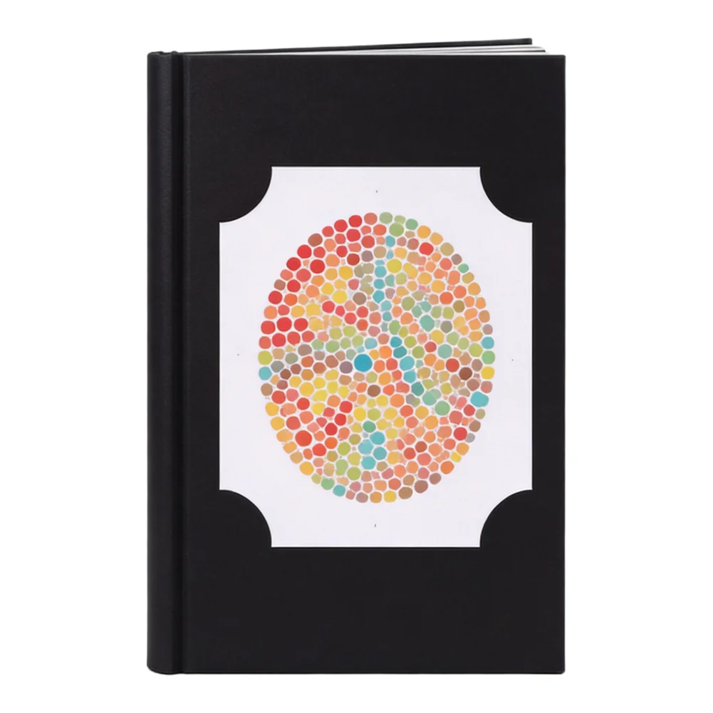 19*14.8*4cm Optometry Test Book Color Difference Test Book Color Blindness Test 38-piece Set Album-Type Design Color Plates
