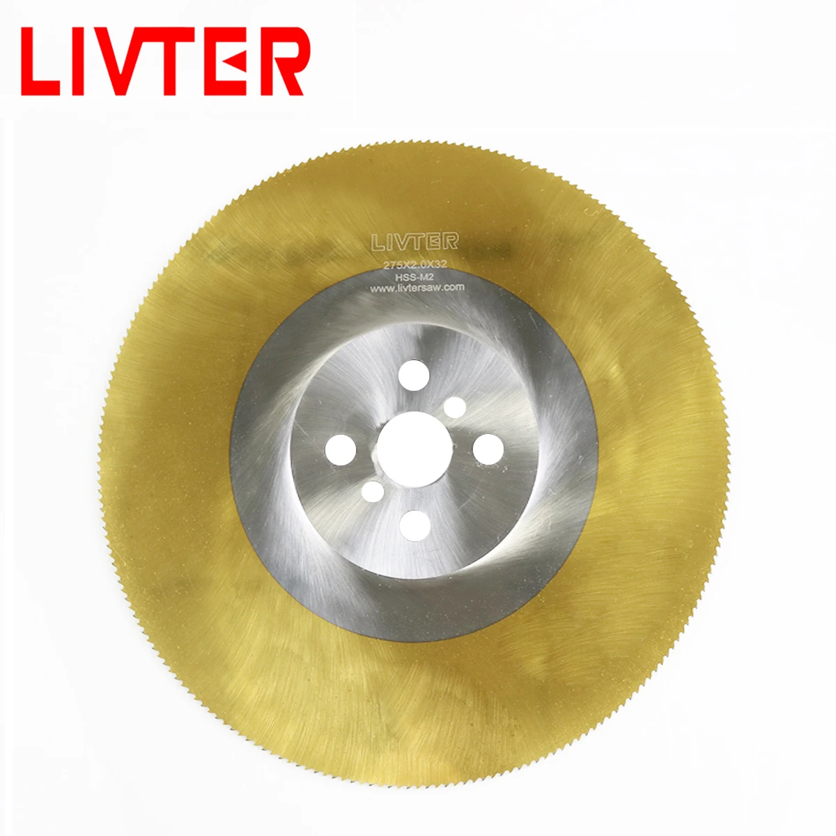 LIVTER high-speed steel saw blade cuts metal, 201 and 304 stainless steel tubes, hollow tubes and solid tubes