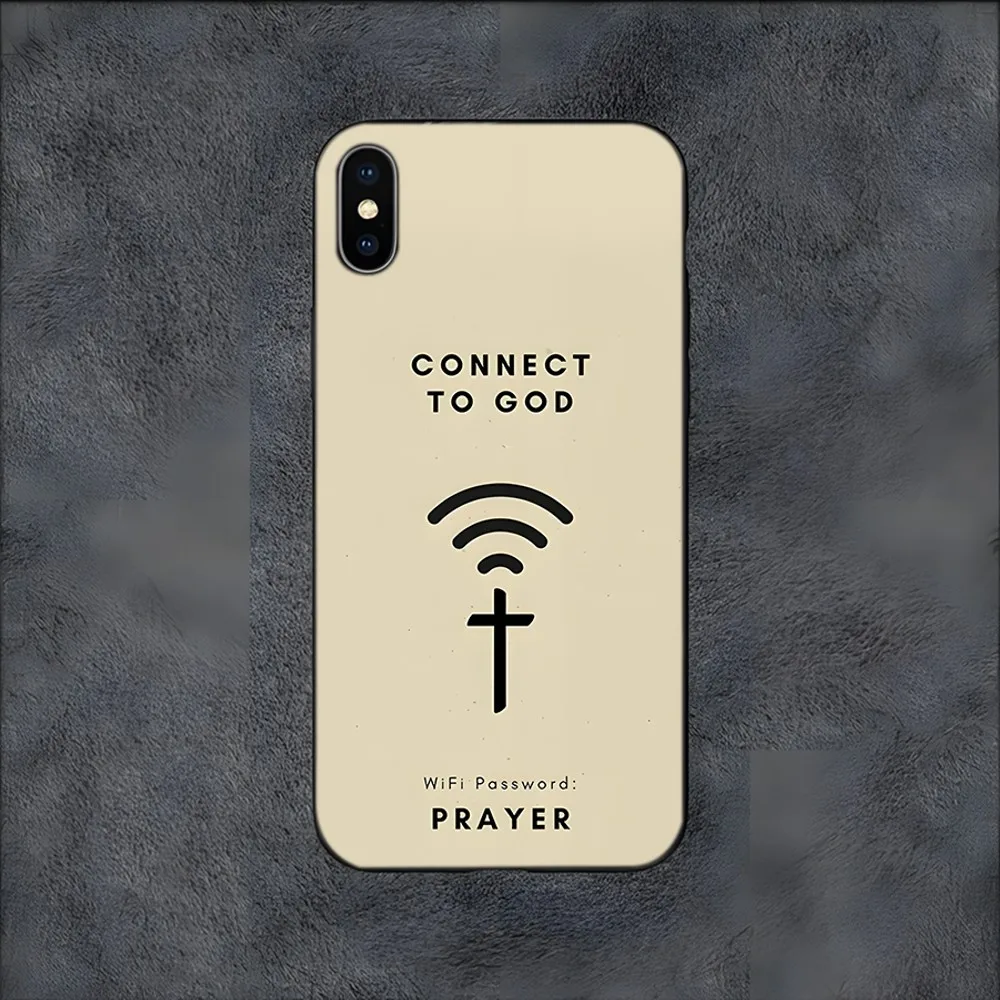 Bible Verse Jesus Christ Christian Phone Case For Samsung S21,S22,S23,S30,Ultra,S20,S30,Plus,S21 Fe,10,9,5G Silicone Cover