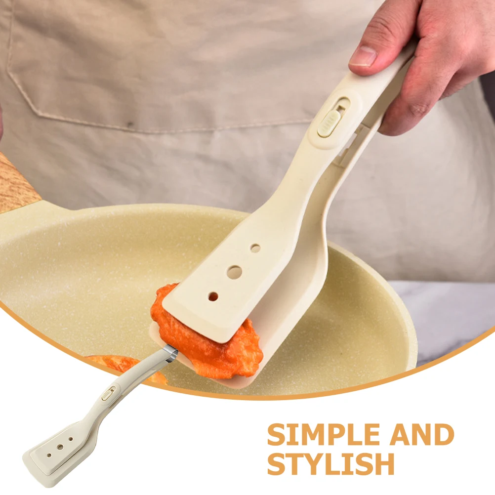 

Silicone Fish Kitchen Cooking Tool Pizza Steak Tong Clamp Anti Scalding H Cooking Spatula Restaurant