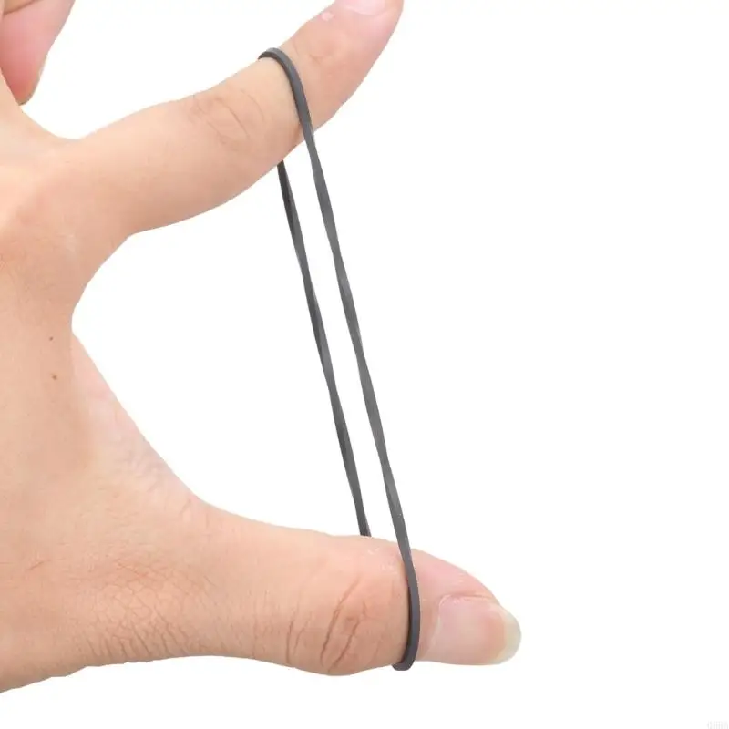 Cinto borracha quadrada 102-150mm Comprimento dobrado para gravadores disco e jogadores portáteis Durabilidade 1,5 mm