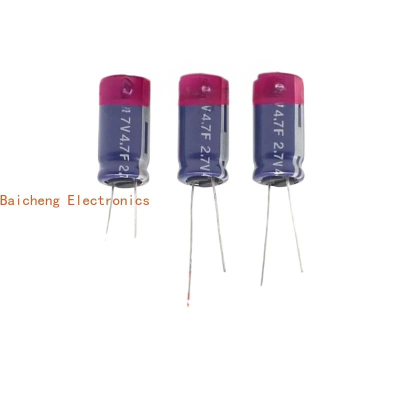 Condensatori 3PCS 2.7V4.7F 4.0F 10 * 20 Condensatori per registratore di guida per cani PAPAGO
